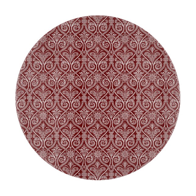 Red Striped Cutting Board (Front)