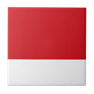 Red striped tile
