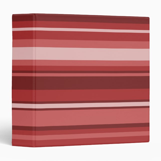 Red stripes binder (Front/Spine)