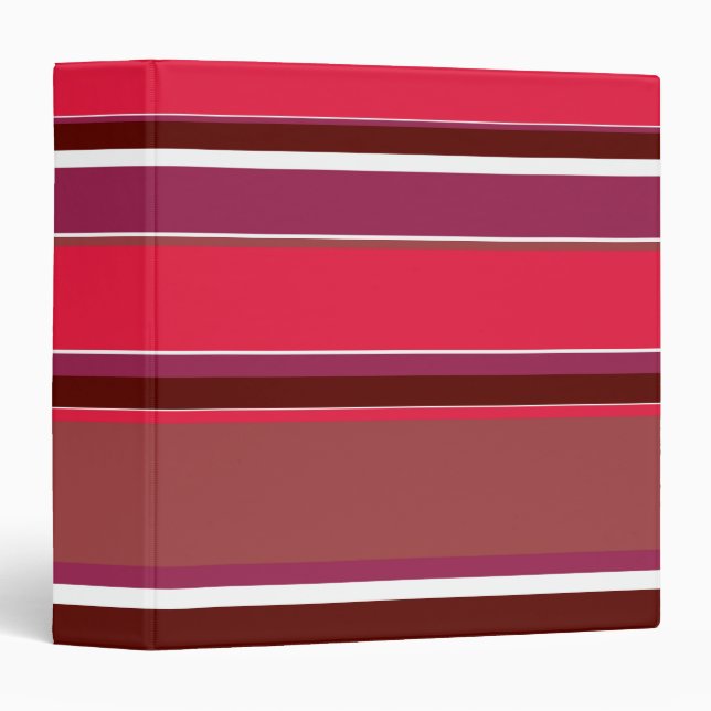 Red stripes binder (Front/Spine)