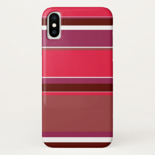 Red stripes Case-Mate iPhone case