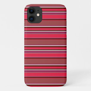 Red stripes iPhone 11 case