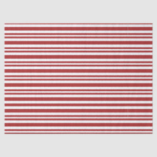 red stripes tissue paper