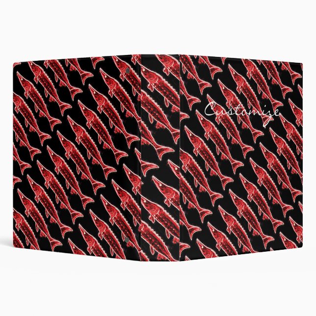 red sturgeons surfacing Thunder_Cove Binder (Background)