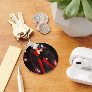 Red Succubus Keychain
