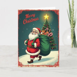Red Suited Giver Card