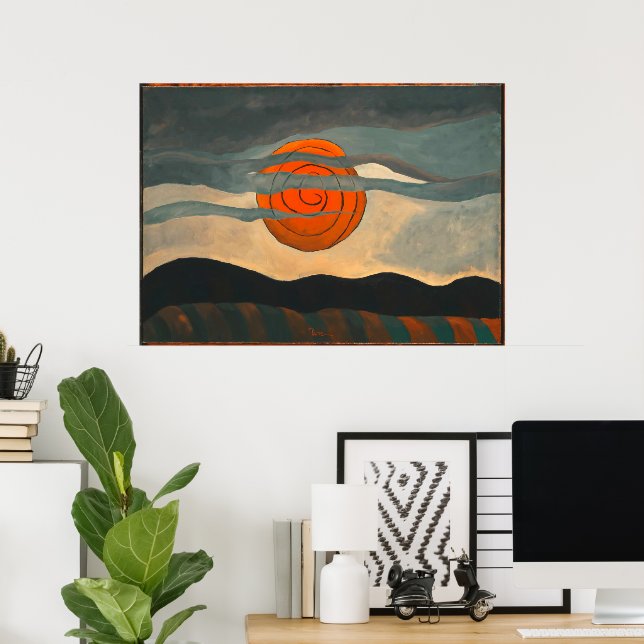 Red Sun | Arthur Dove | Poster (Home Office)