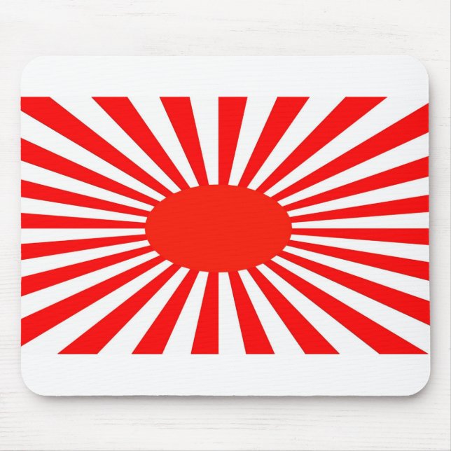 red sun mouse pad (Front)