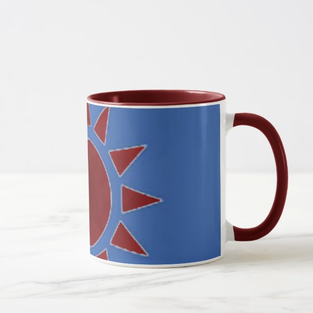 Red Sun Mug (Right)