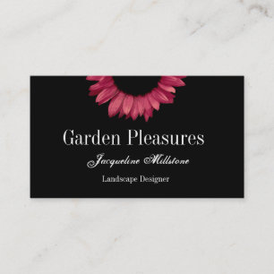 Red Sunflower Business Card