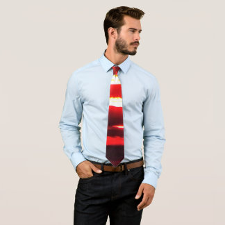 Red Sunset Neck Tie