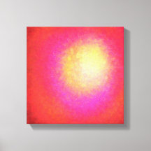Red Supernova - toile vive Impression