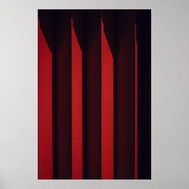 Red surface poster (Front)