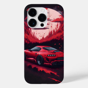 Red Surpa sports car gift for him Case-Mate iPhone 14 Pro Case