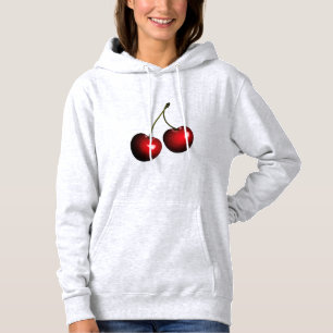 Red Sweet Cherries - Fresh Hoodie
