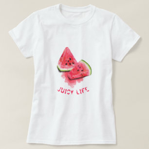 Red Sweet Juicy Watermelons T-Shirt Tasty - Fun