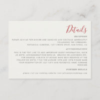 Red Sweet Wild Strawberry Flowers Wedding