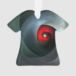Red Swirl Artistique moderne Art Abstrait Motif #1