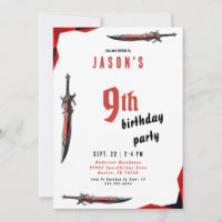 Red Sword Boy's Birthday Party II