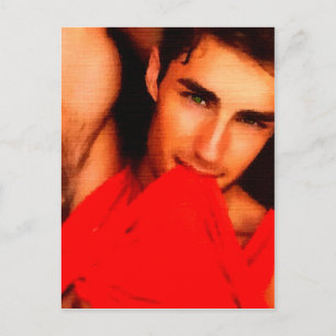 Red-T Hunk Postcard
