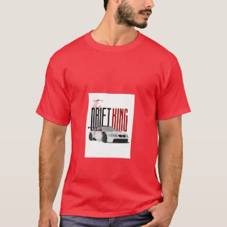 Red t shirt drift king