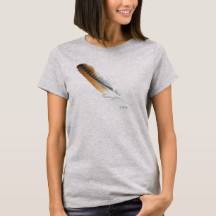 Red-tail Hawk feather T-Shirt
