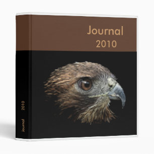 Red-tail Hawk pastel Binder