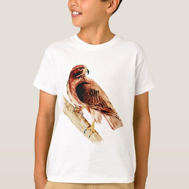 Red Tail Hawk T-Shirt (Front)