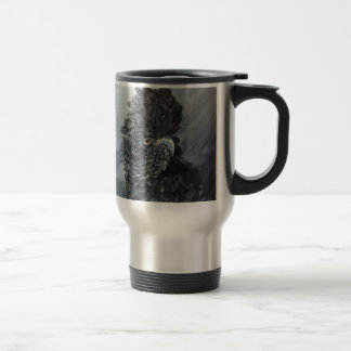 Red Tailed black Cockatoo gifts Travel Mug