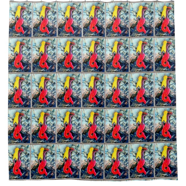 red-tailed blonde mermaids (Front)