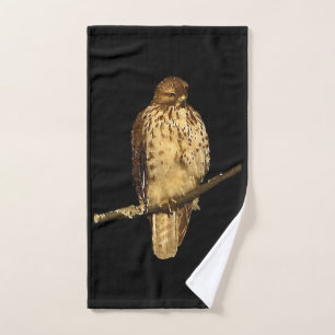 Red Tailed Hawk Bird Bath Towel Set