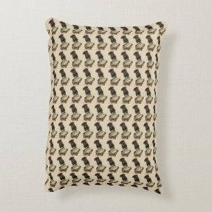 Red-tailed Hawk from Audubon's Birds of America Accent Pillow