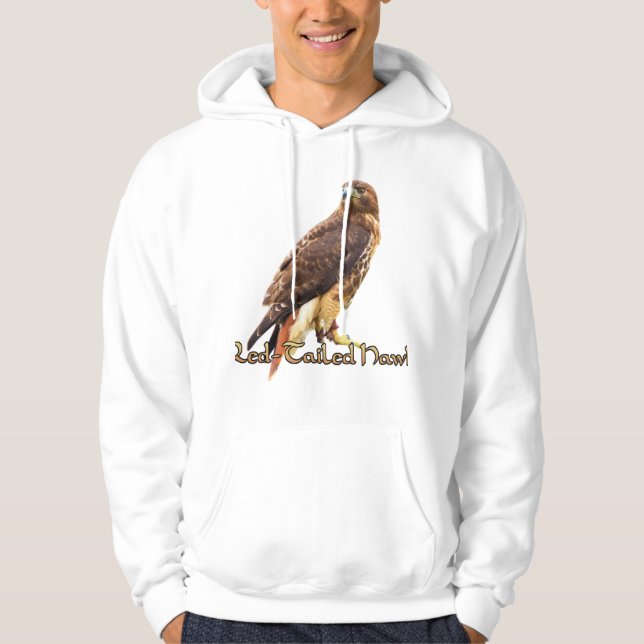 Red-Tailed Hawk Hoodie (Front)