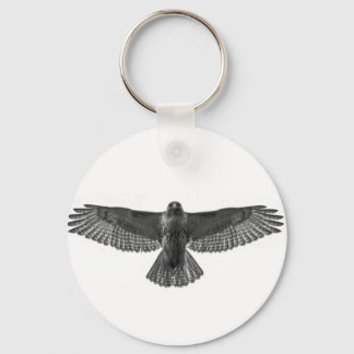 Red-tailed Hawk Keychain