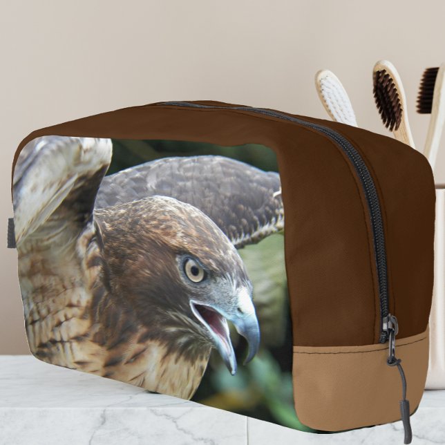 Red-tailed Hawk Nature Photo Dopp Kit (In Situ)
