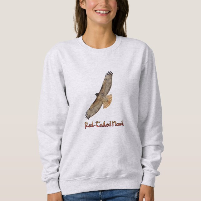 Red-Tailed Hawk Sweatshirt (Front)