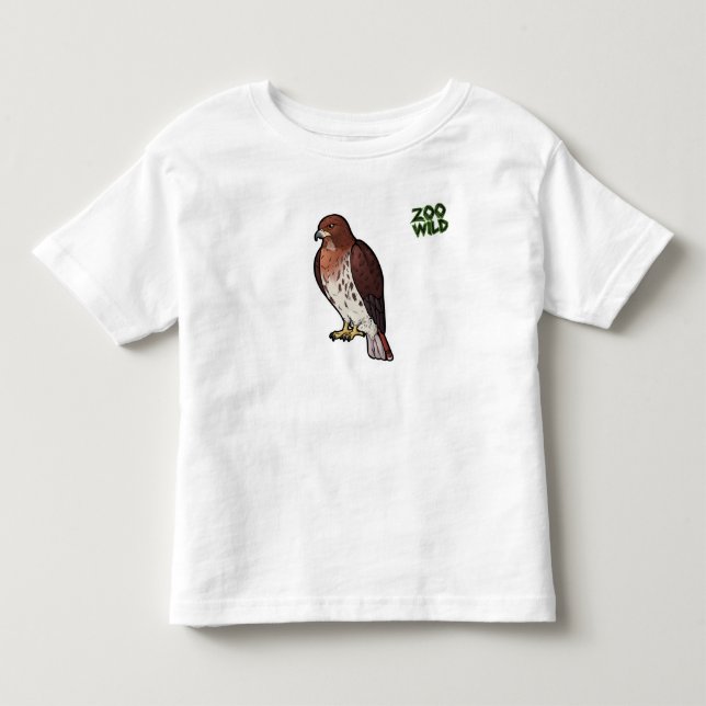 Red-Tailed Hawk Toddler T-shirt (Front)