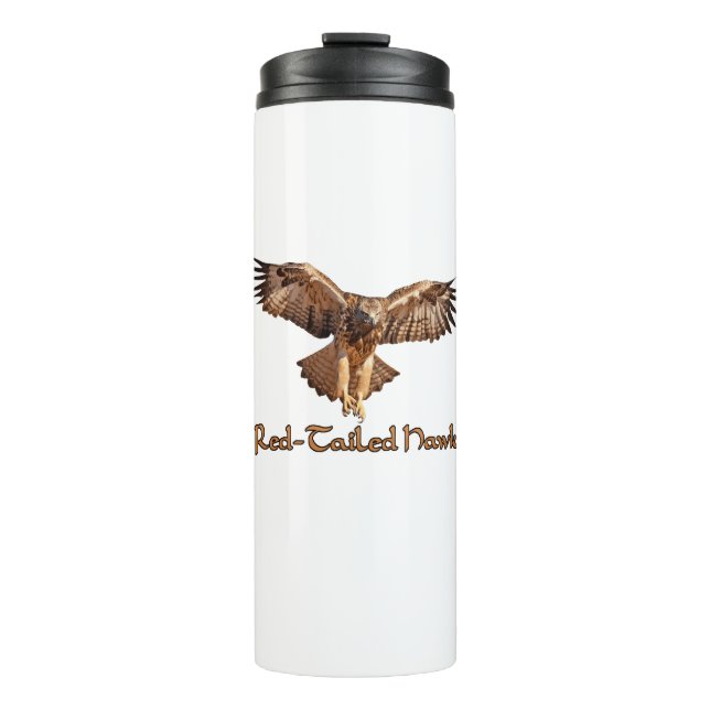 Red-Tailed Hawk Tumbler (Front)