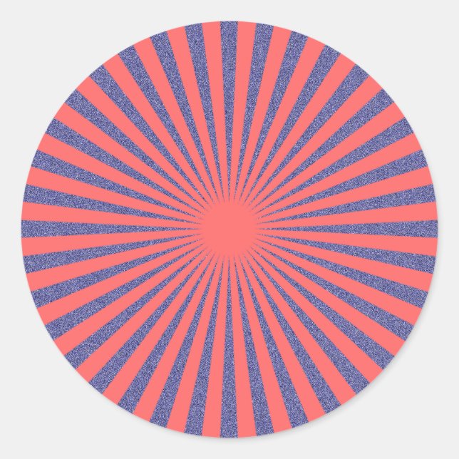 Red Target - Classic Round Sticker (Front)