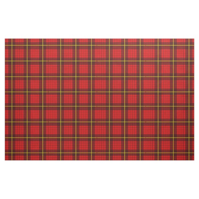 Red Tartan Fabric (Yard)