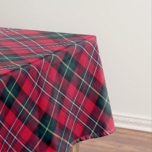 Red Tartan Tablecloth