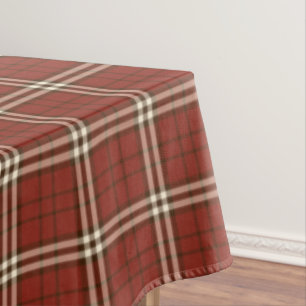 Red Tartan Tablecloth