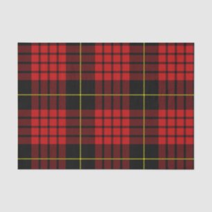 Red Tartan Tissue Paper