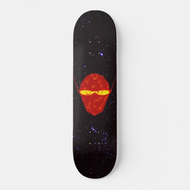Red: Tau Ceti Traveller Skateboard (Front)