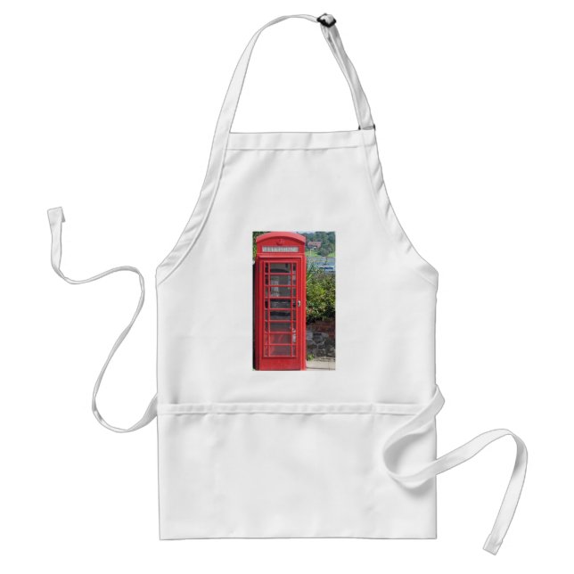 Red Telephone box Standard Apron (Front)
