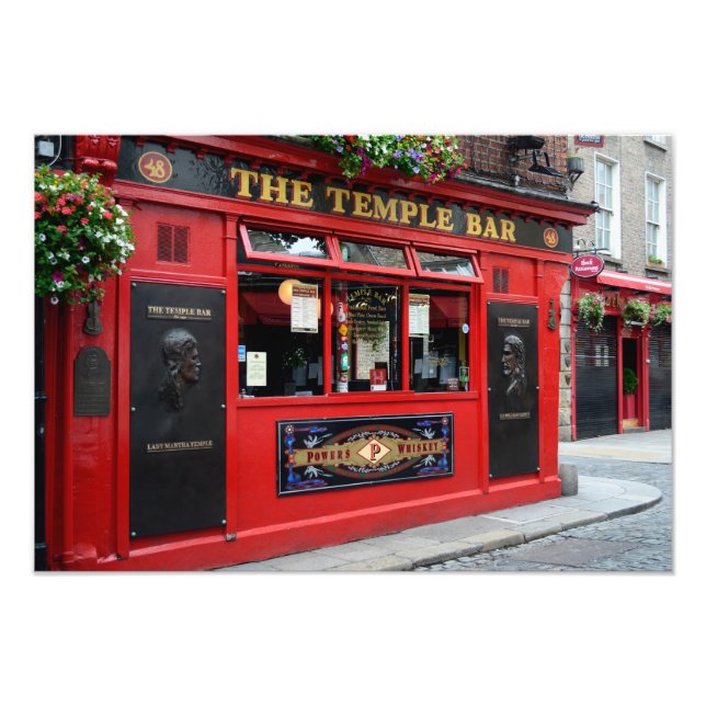 Red Temple Bar pub à Dublin photo (Devant)