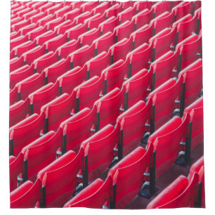 Red theatre chairs