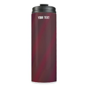 Red thermal thermal tumbler
