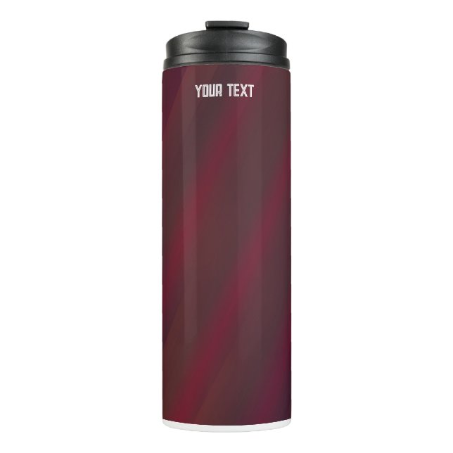 Red thermal  thermal tumbler (Front)
