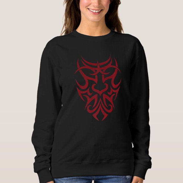 Red Thorn Mask Sweatshirt (Front)